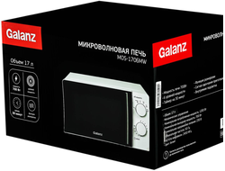 Микроволновая печь Galanz MOS-1706MW 17л. 700Вт белый