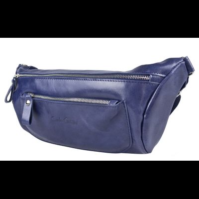 Кожаная мужская сумка Bertiolo blue (арт. 5053-07)