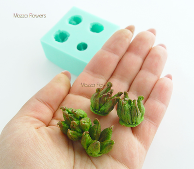 "Серединки пионов" силиконовый молд