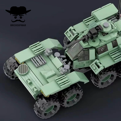 Конструктор бронированная разведывательная машина Wange 3514 XM-808 Lockheed Twister