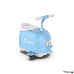 Электросамокат детский Spetime E9 Max голубой