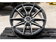 Комплект дисков R16 7,0J ET+40 5*100 Shogun RF-X Черный с полированными лучами и ободом (S220)