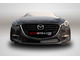 Premium защита радиатора для Mazda 3 (2016-2018)