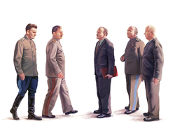 Сборная модель: (ICM 35613) Сталин и Ко