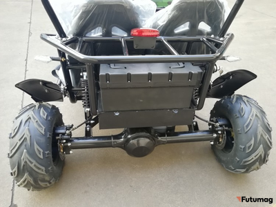 Багги GreenCamel Намиб T009 (60V 1500W 42Ah R7 Дифференциал) Армейский зеленый