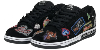 Nike SB Dunk Low NeckFace Picture Black