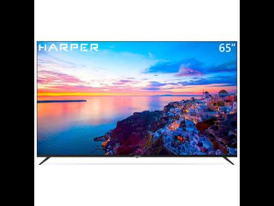 Телевизор Harper 65U661TS, 65"  4K  Smart TV  Черный