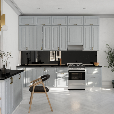 Ницца модульная кухня разные цвета