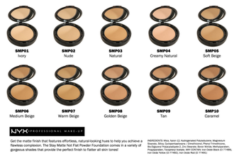 Пудра матирующая NYX Stay Matte But Not Flat Powder 02 Nude