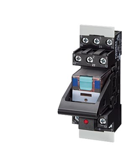 LZS:PT3A5L24 КОМПЛЕКТНОЕ ВТЫЧНОЕ РЕЛЕ 24 V DC, 3 П КОНТАКТА, СВЕТОДИОД КРАСНЫЙ, СТАНДАРТНЫЙ ЦОКОЛЬ