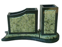 Письменный прибор "Фигурный", змеевик