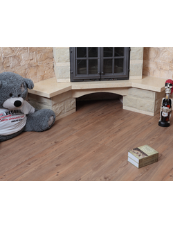 Кварц-виниловая плитка ПВХ Decoria Office Tile DW 1351 Сосна Гарда