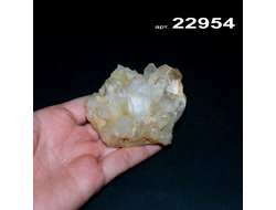 Горный хрусталь натуральный (друза) Казахстан арт.22954: 168,7г - 64*63*46мм