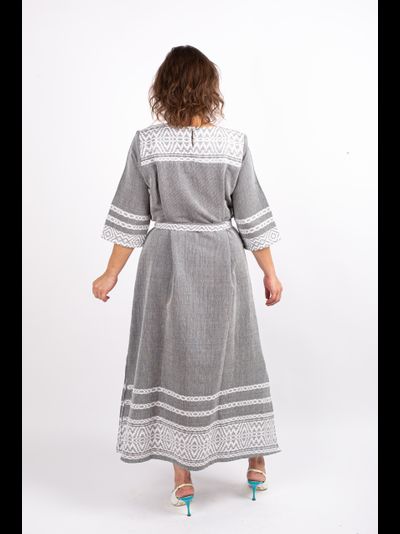 Платье &quot;Лебедушка&quot; ручное ткачество