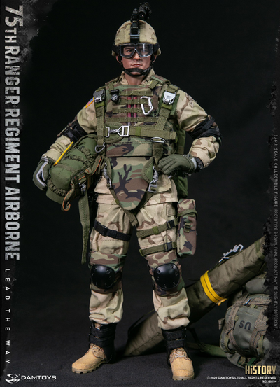 Американский десантник - КОЛЛЕКЦИОННАЯ ФИГУРКА 1/6 75th RANGER REGIMENT AIRBORNE (78094) - DAMTOYS
