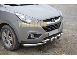Защита переднего бампера G d60/60 для Hyundai IX 35 (2010-2015)