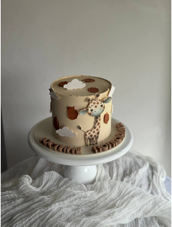 Торт с жирафом
