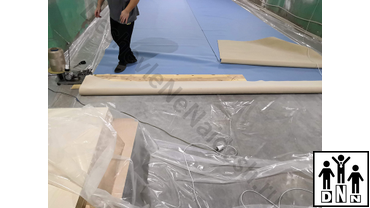 Помост для художественой гимнастики, производство