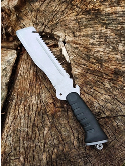 Мачете Экспедиционный сталь 65Х13, рукоять резина