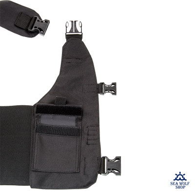 Разгрузочный жилет быстросъемный Marlin ONE black р.54-58