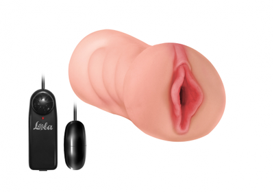 2101-06 Двойной мастурбатор с вибропулей Satisfaction Lucky Charm Lola Games