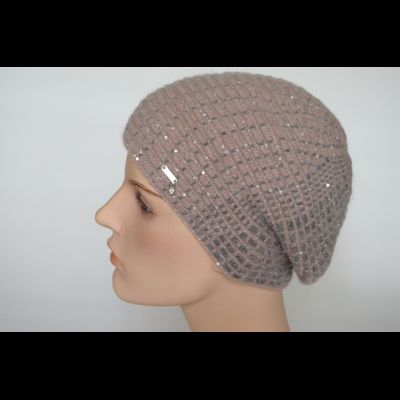 Vizio-6937-beret-Italiya-vyazanyj-rozovo--seryj-s-pajetkami