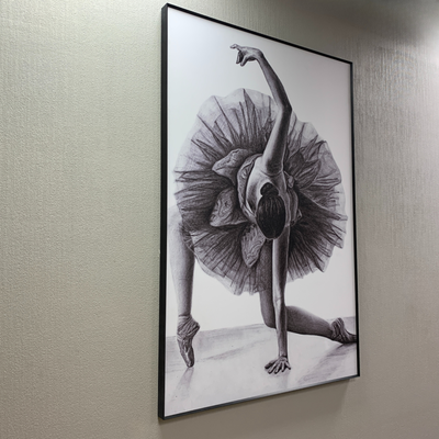 Картина на стене, сбоку