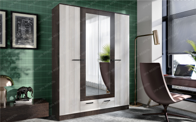 Шкаф "Адель" 1.6 м (ЭРА)