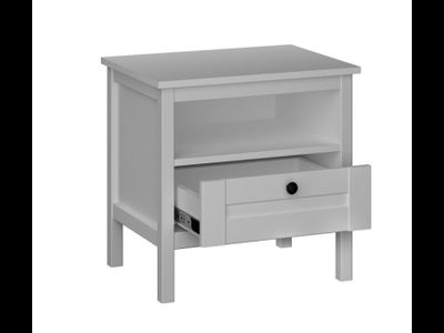 Фрея Тумба прикроватная (мдф) (Белый), Ш540*В530*Г399 мм