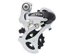 Задний переключатель Shimano Altus RD-M310-SGS серебристый 6-7-8 скоростей