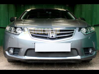 Защита радиатора Honda Accord IX 2013-2015 black