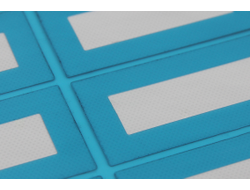 Квадратная мембрана для корпуса фары 20*40мм (15 шт)