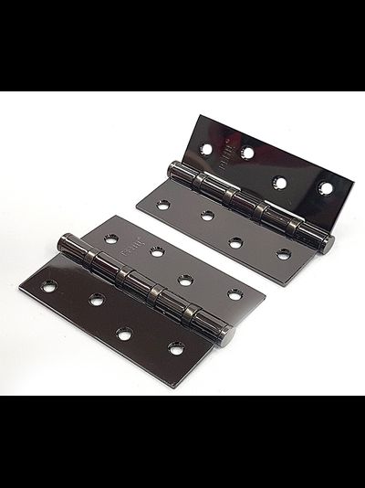 Петли дверные Ренц 4BB BH черный никель