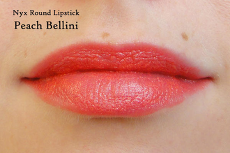 NYX Round Lipstick Peack Bellini 593a
