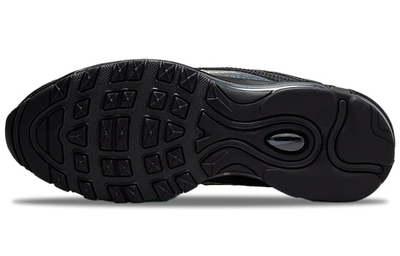 Nike air max top 97 metallic black