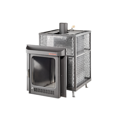 Печь Ферингер Квадра ПФ в сетке