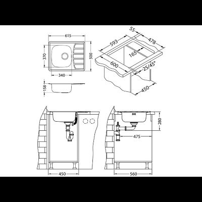 Мойка Alveus Zoom 10