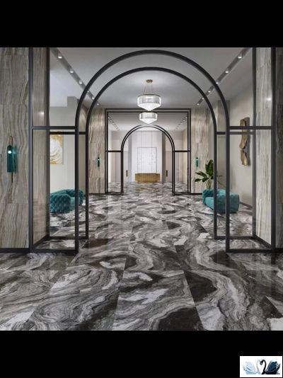 Керамогранит Kerama Marazzi Ониче 119,5х238,5 см серый темный лаппатированный, SG595922R