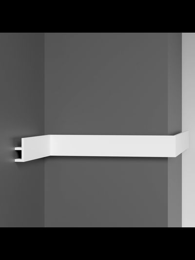 Плинтус потолочный под подсветку DECOMASTER D508 ДМ(20*50*2000 мм)