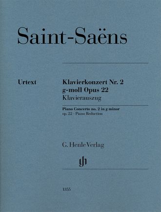 Saint-Saëns, Camille Konzert g-Moll Nr.2 op.22 für Klavier und Orchester für 2 Klaviere