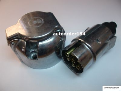 Разъём фаркопа ПС 300 силумин (вилка+розетка) 32000060