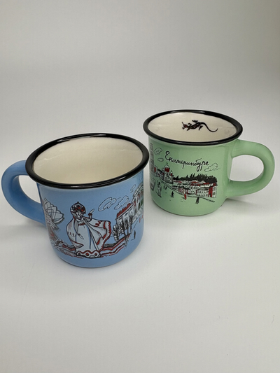 Мини-кружка "ЕКАТЕРИНБУРГ" , разные виды