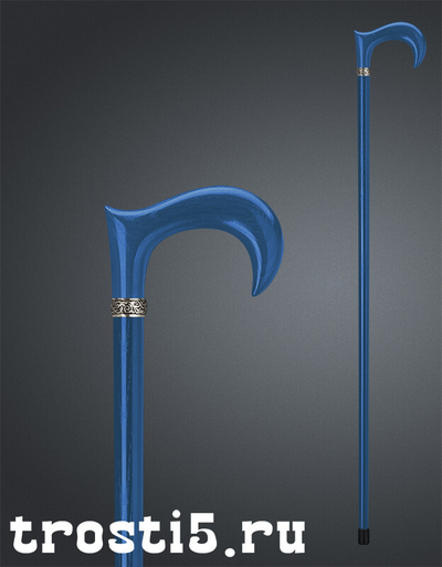 Трость "Современник аквамарин"
