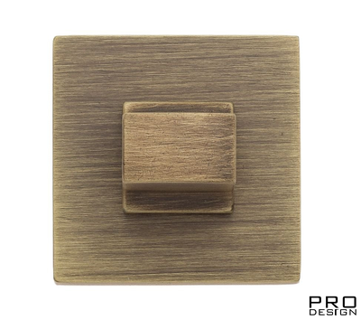 Фиксатор поворотный на квадратном основании Fratelli Cattini WC 8-BY матовая бронза