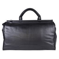 Кожаный саквояж Otranto black (арт. 4006-01)