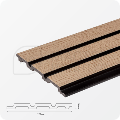 стеновая панель Grace 3D RAIL Клен