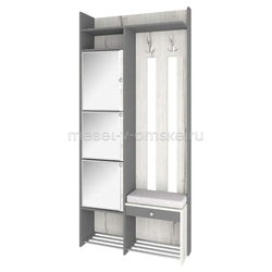 ЗИ141 Прихожая Гретта Эльза-1. Размер: 900х2000х270