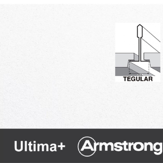Потолок Армстронг Ultima + Tegular 600x600х19