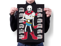 Календарь настенный Андертейл, Undertale №8