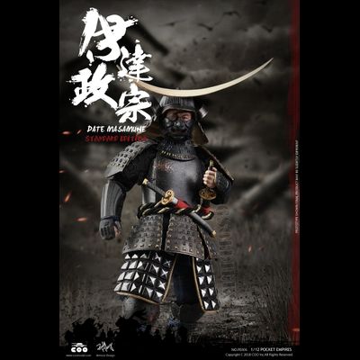 Самурай Датэ Масамунэ (Эксклюзивная версия) - Коллекционная фигурка 1/12 PALM EMPIRES - DATE MASAMUNE (EXCLUSIVE EDITION) (PE007) - COOMODEL